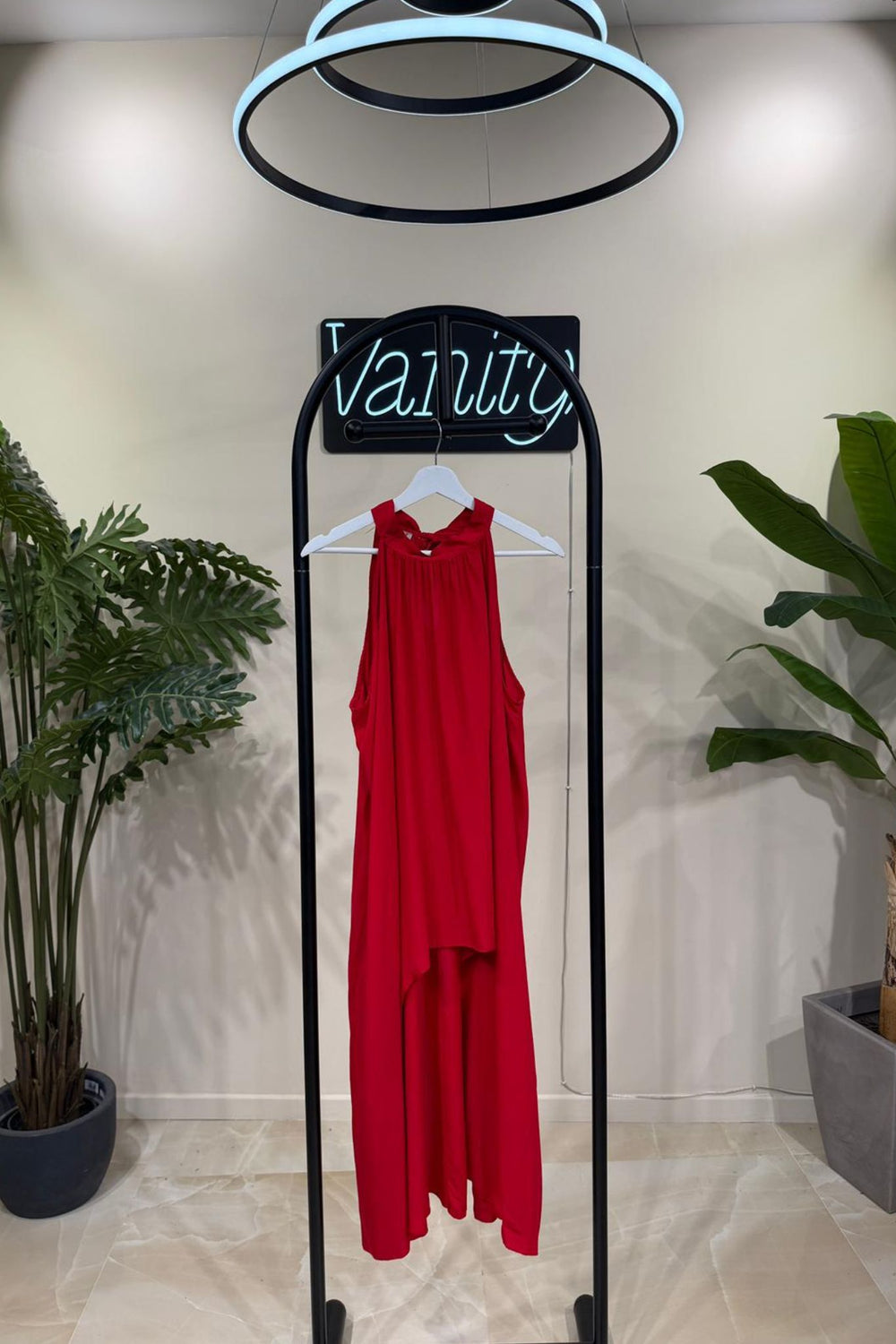 Maxi top americana - Rosso