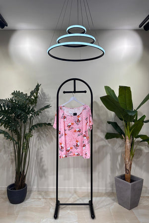 T-shirt bassotto - Rosa