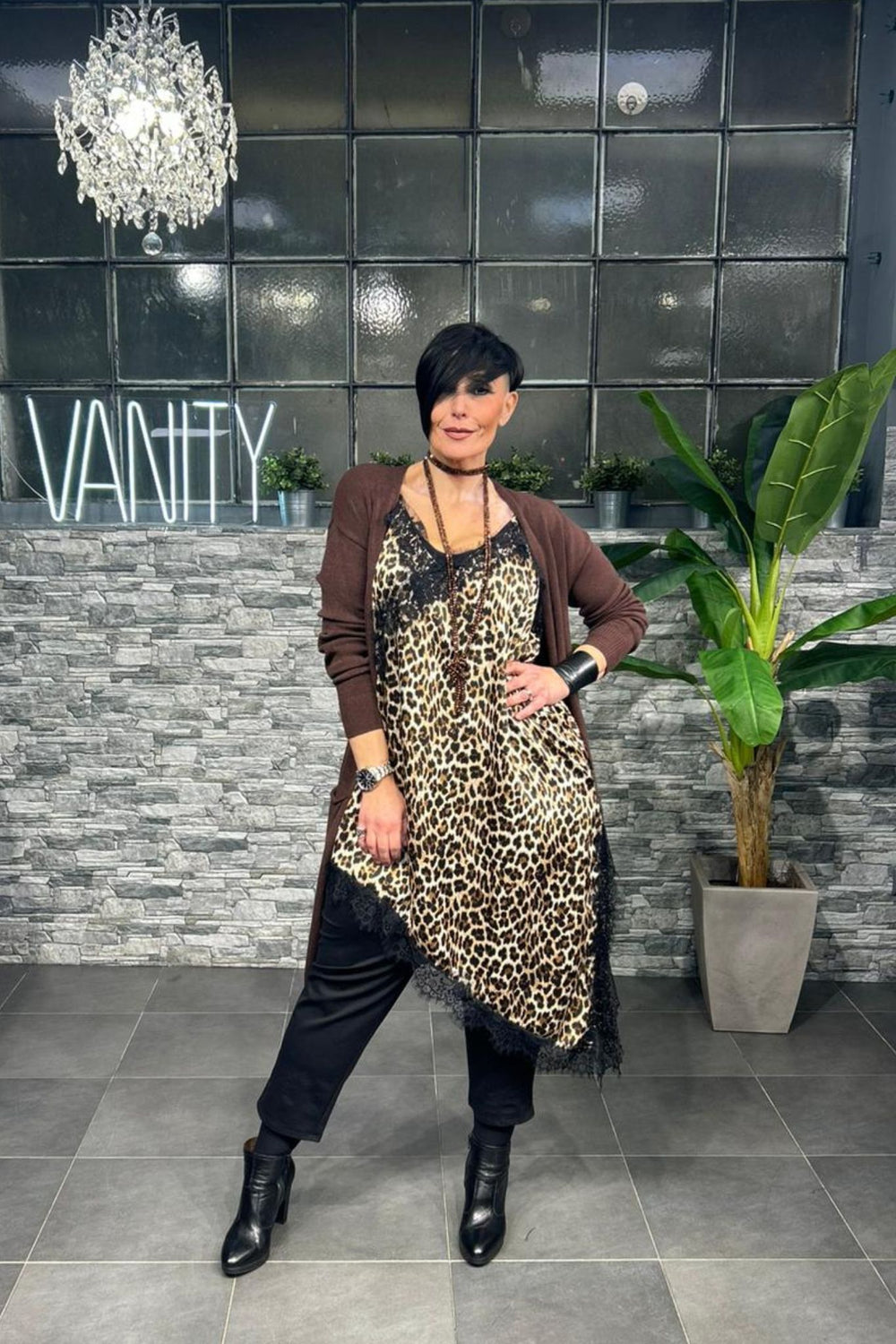 Maxi top maculato - Maculato