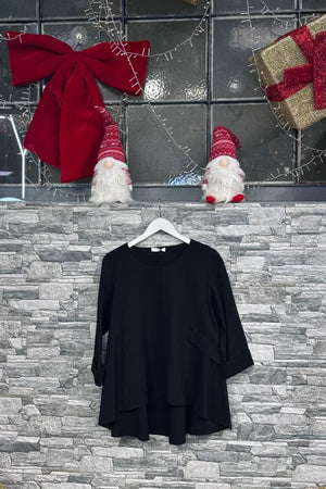 Maglia ruota coda - Nero