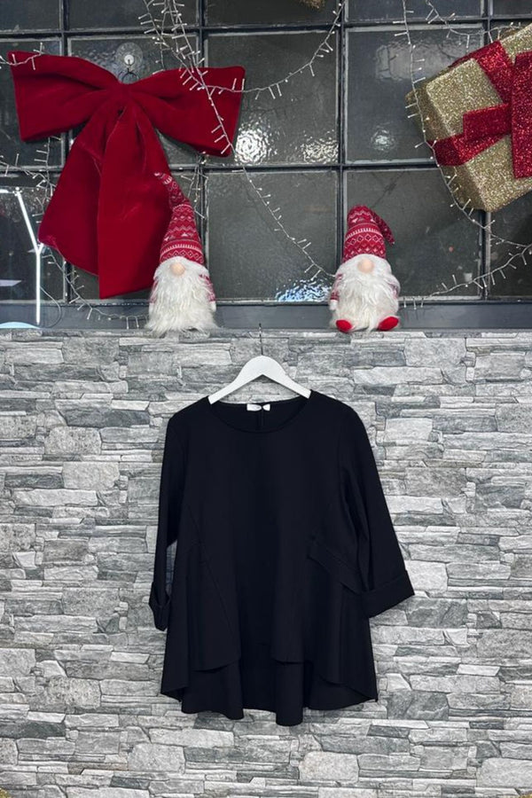 Maglia ruota coda - Nero