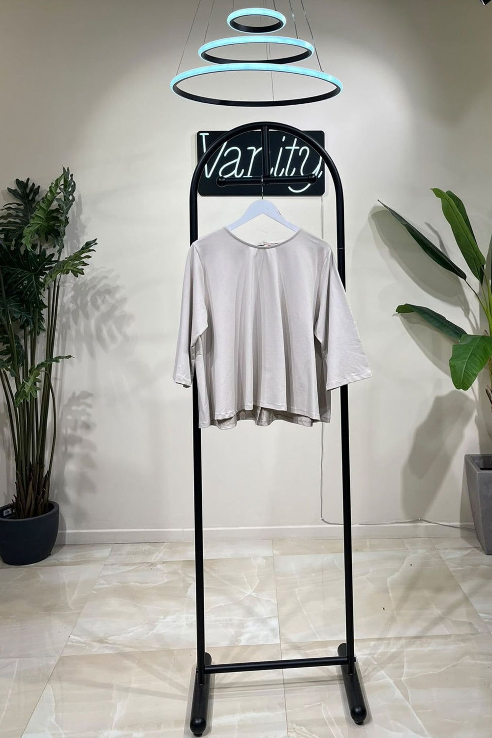 Maglia bottoni schiena - Burro