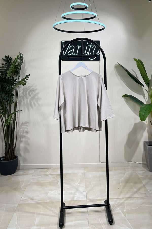 Maglia bottoni schiena - Burro