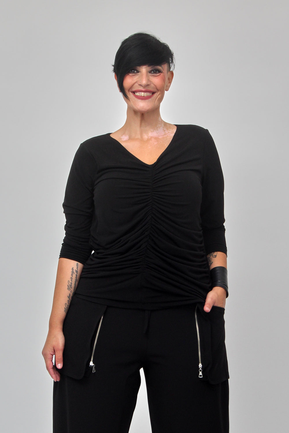 Maglia arriccio - Nero