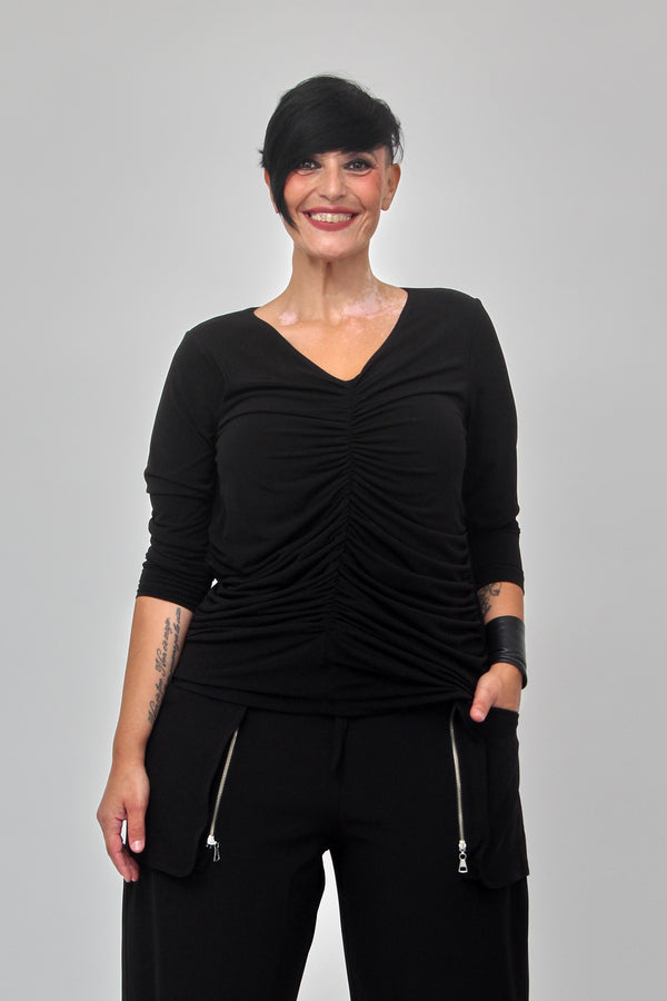 Maglia arriccio - Nero