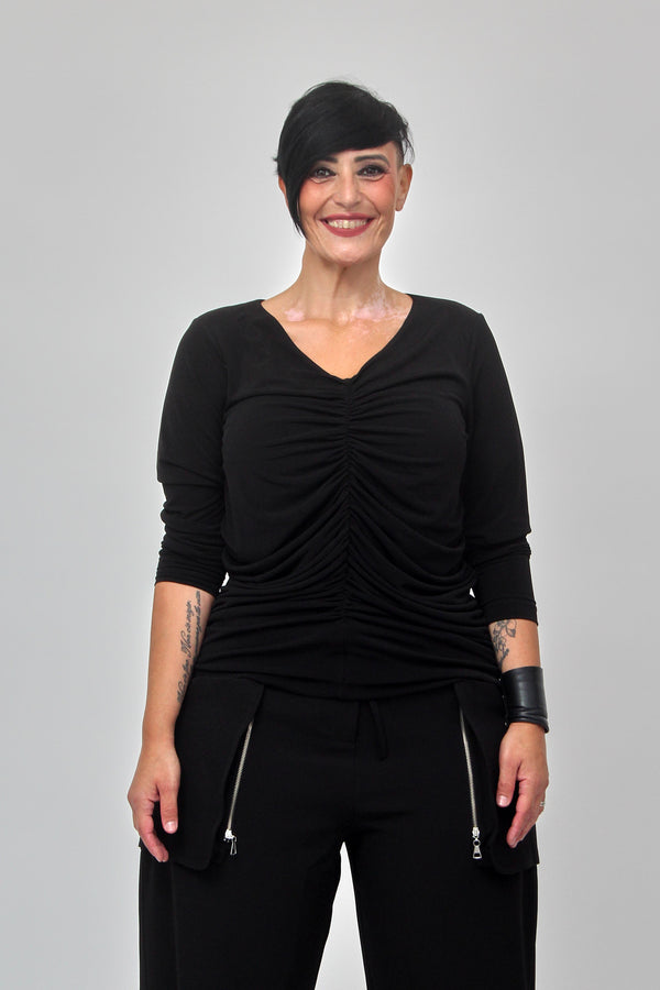 Maglia arriccio - Nero