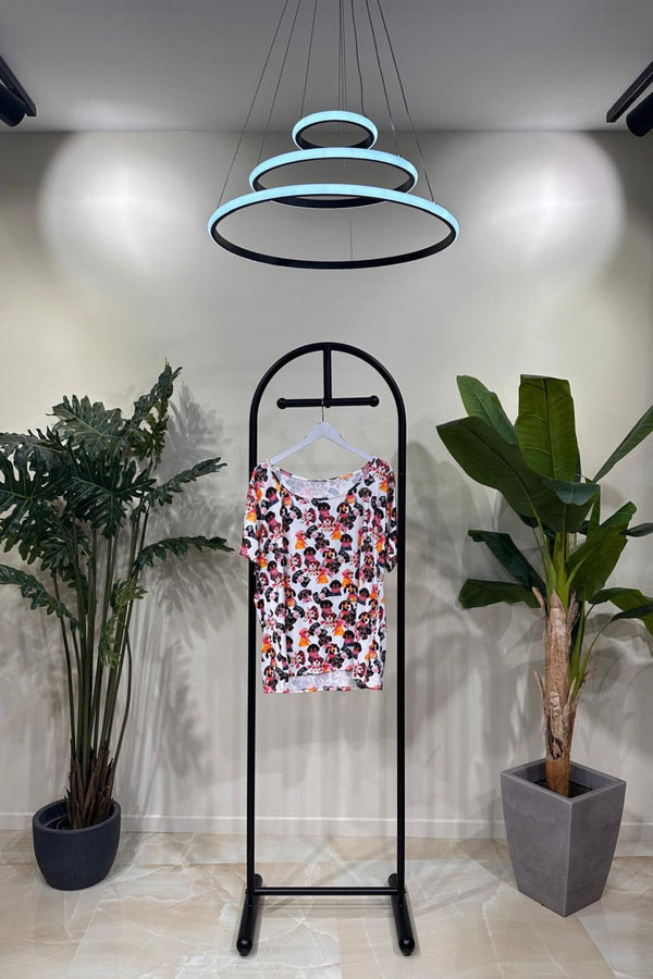 T-shirt bassotto - Bianco