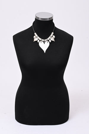 Neoprene cuori - Nero