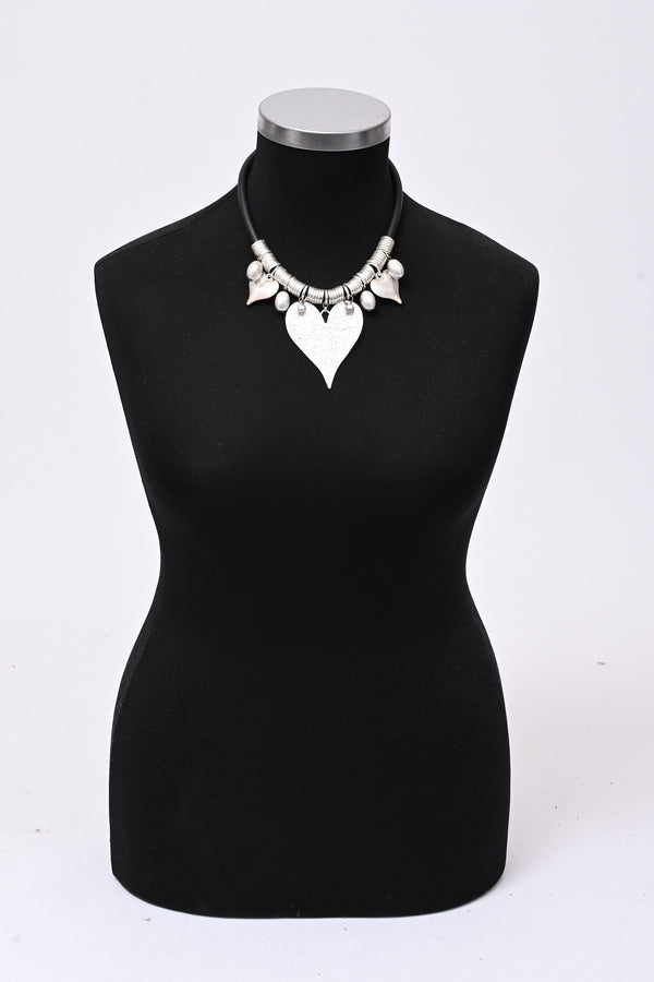 Neoprene cuori - Nero