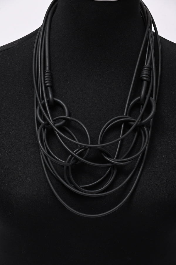 Multifili neoprene cerchi - Nera