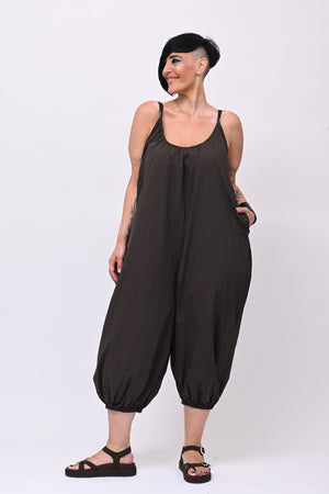 Jumpsuit over cotone - Moro