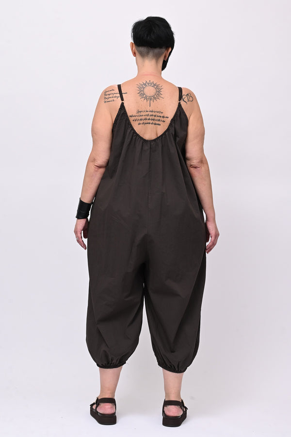 Jumpsuit over cotone - Moro