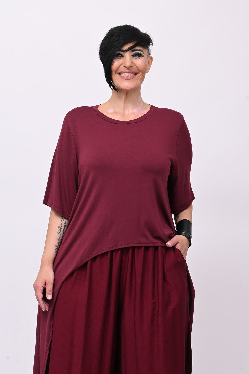 Maglia mezza manica coda - India