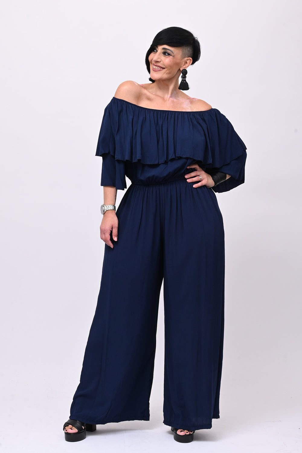 Completo top Bahamas - Blu
