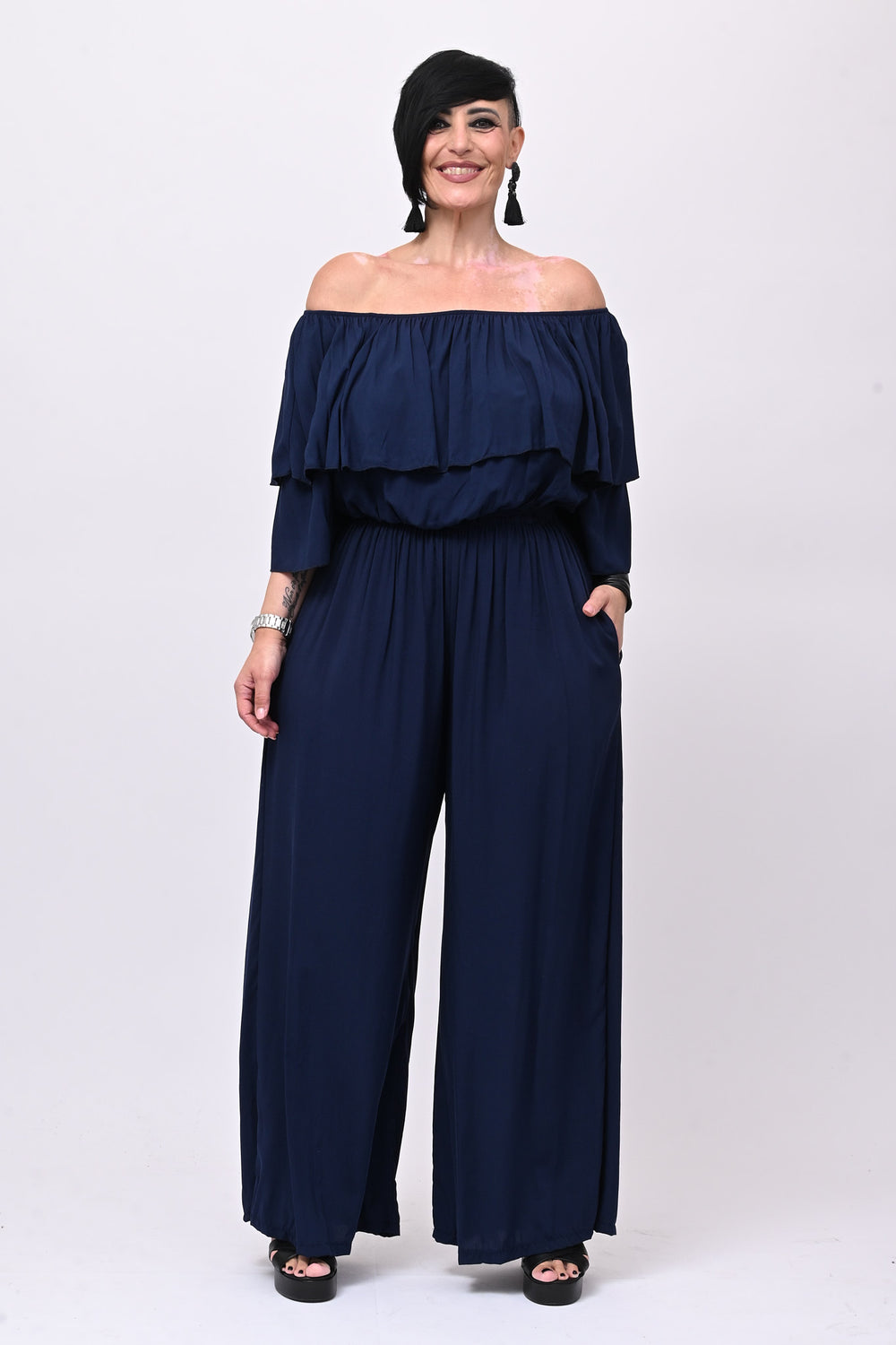 Completo top Bahamas - Blu