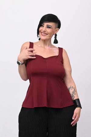 Top licra peplum - India