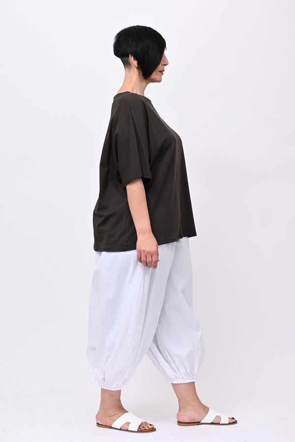 T-shirt over macramè - Moro