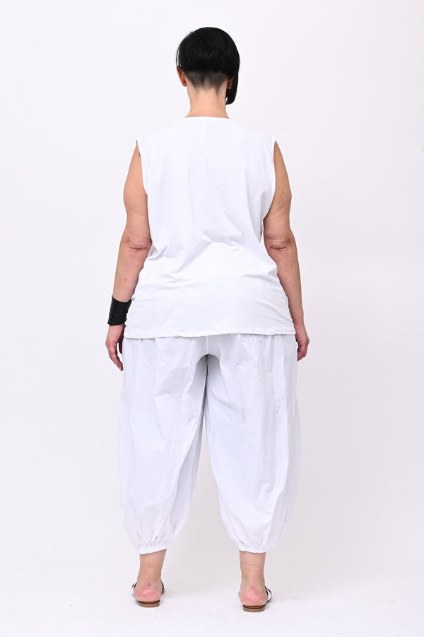 Top stelle borchie - Bianco