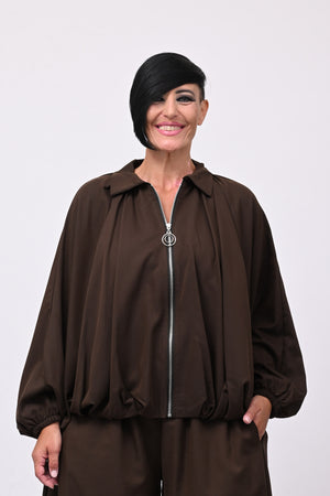 Completo zip elastico - Moro