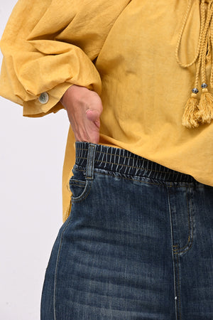 Jeggins crop elastico - Jeans medio