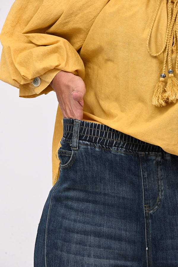 Jeggins crop elastico - Jeans medio