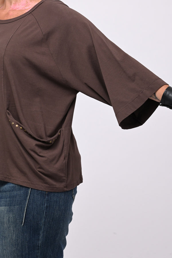 T-shirt tasca e bulloni - Moro