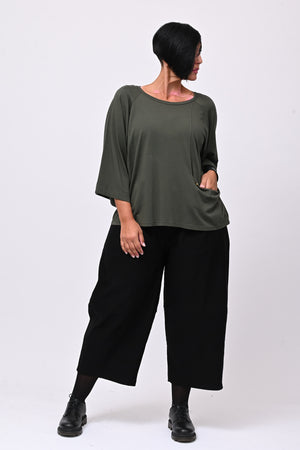 T-shirt tasca e bulloni - Verde militare