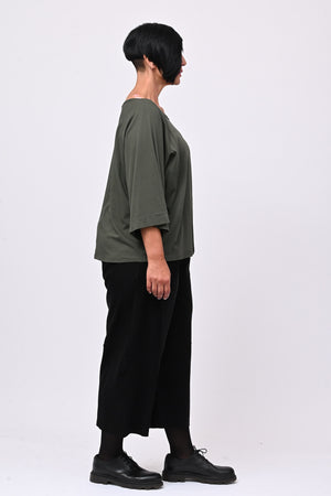 T-shirt tasca e bulloni - Verde militare
