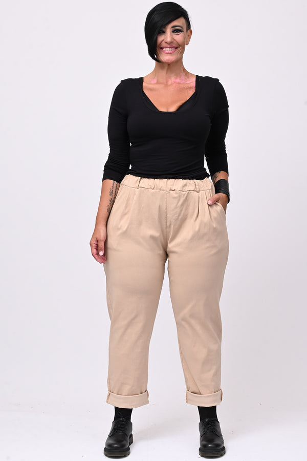 Pantalone bengalina over - Biscotto