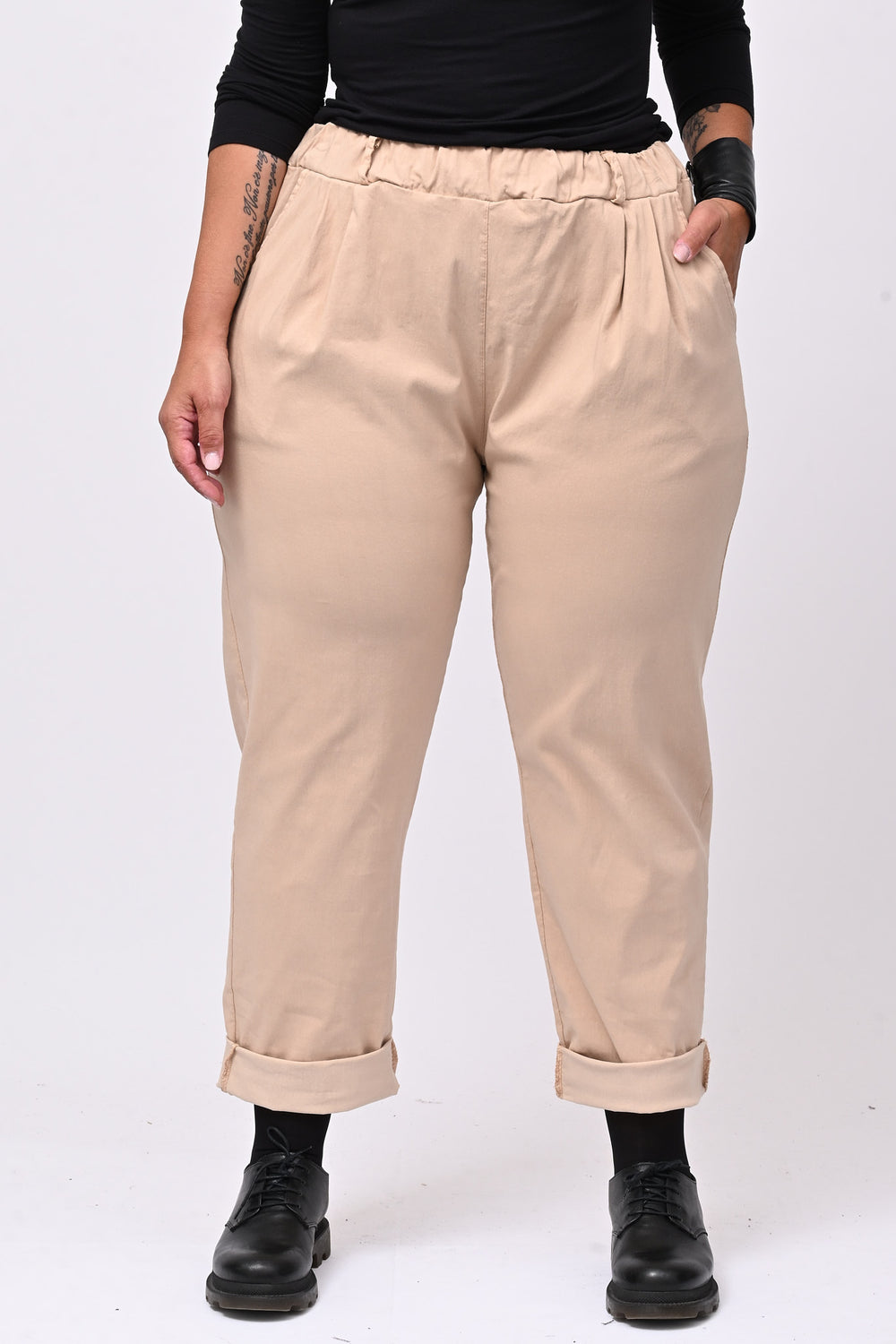 Pantalone bengalina over - Biscotto