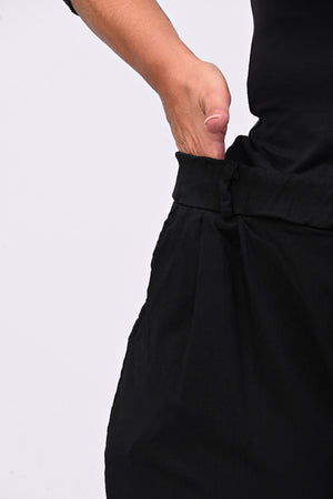 Pantalone bengalina over - Nero