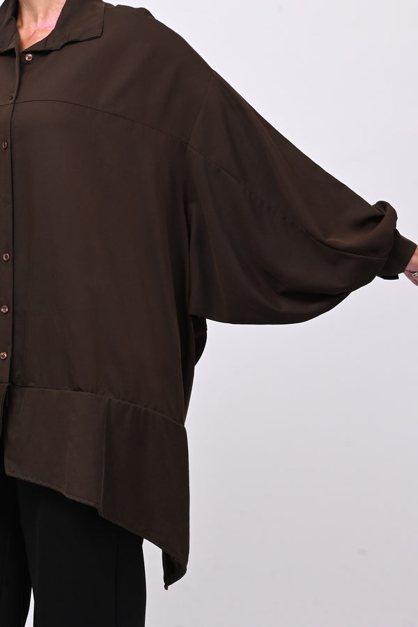 Camicia over stondata - Moro