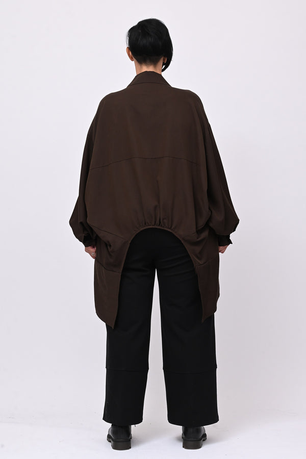 Camicia over stondata - Moro