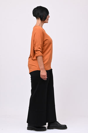 T-shirt cuore bulloni - Ruggine