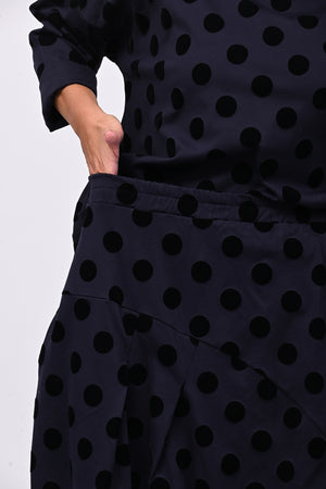 Gonna palloncino pois - Blu