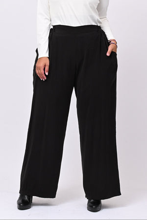 Pantalone viscosa taglio uomo - Nero