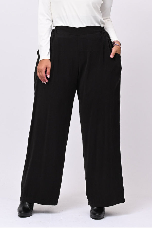 Pantalone viscosa taglio uomo - Nero