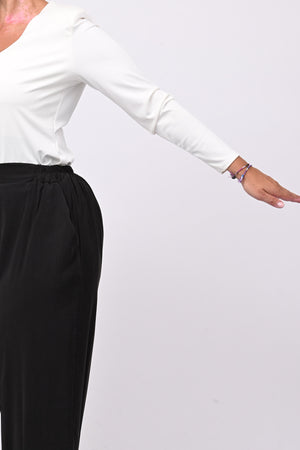 Body lycra contenitivo - Bianco