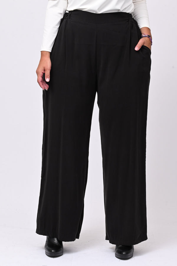 Pantalone viscosa taglio uomo - Nero