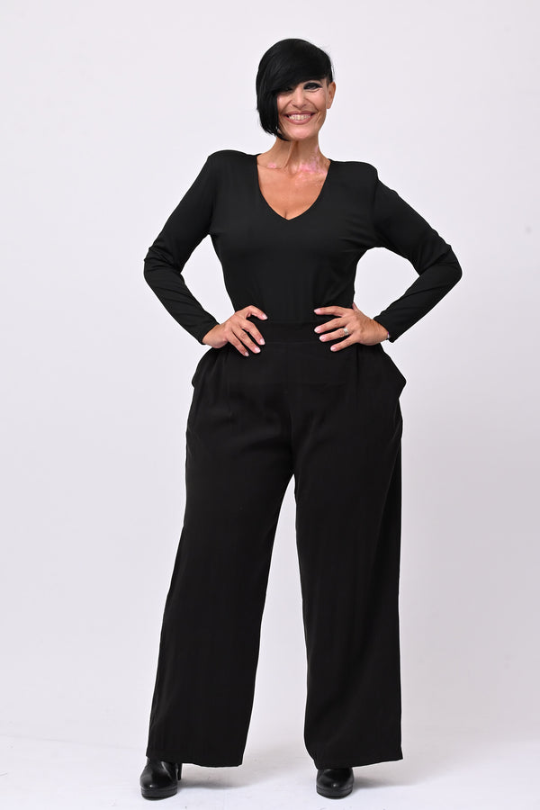 Body lycra contenitivo - Nero