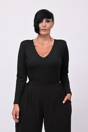 Body lycra contenitivo - Nero