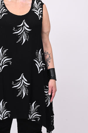 Maxi top tasche - Nero