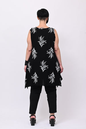 Maxi top tasche - Nero