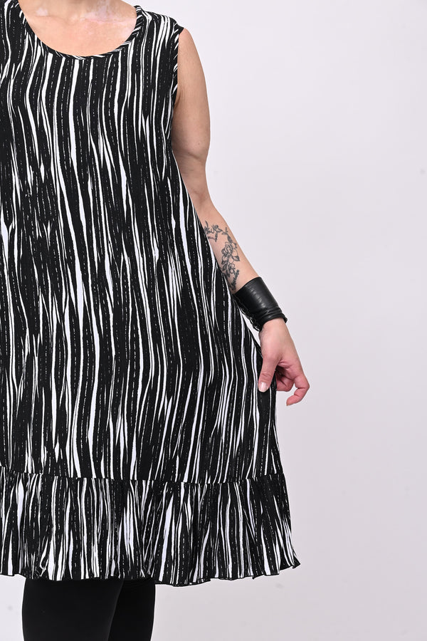 Maxi top balza - Nero