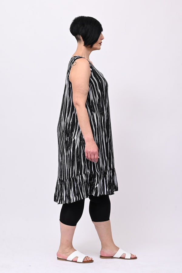 Maxi top balza - Nero