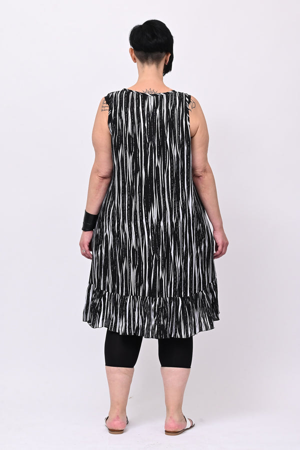 Maxi top balza - Nero