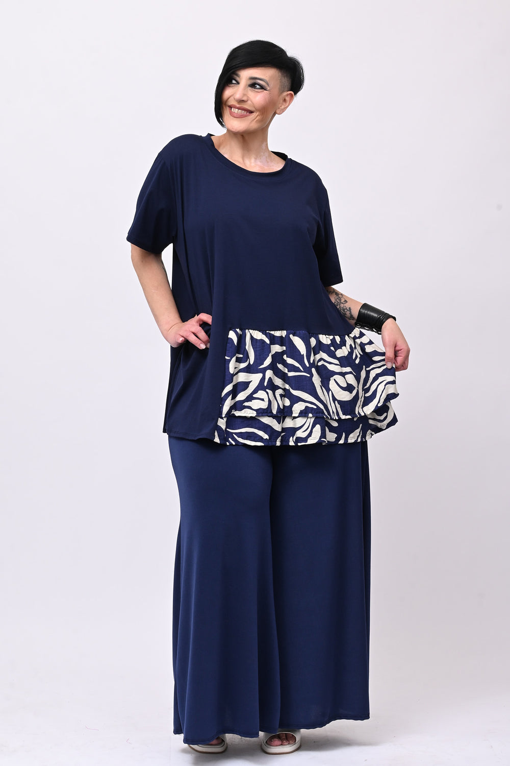 T-shirt balze Japan - Blu