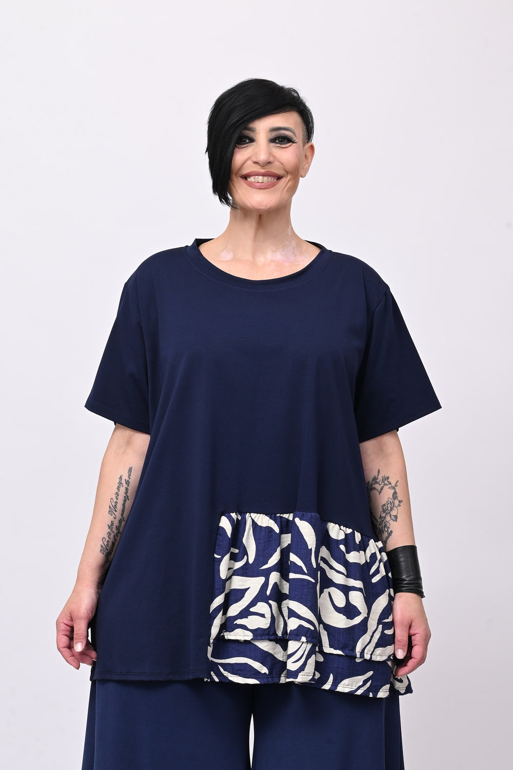 T-shirt balze Japan - Blu