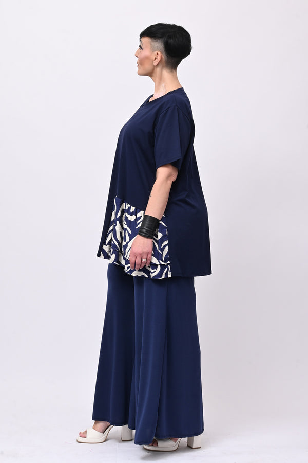 T-shirt balze Japan - Blu