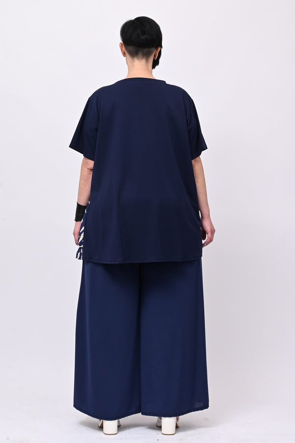 T-shirt balze Japan - Blu
